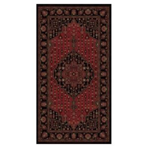 سجاد بوهيمي بلجيكي بلخ 400x300 سم - احمر ومتعدد الالوان