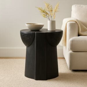 طاولة جانبية مكانوس - اسود