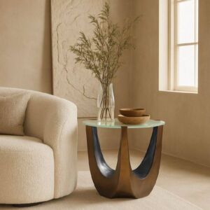 طاولة جانبية ايكون - برونزي