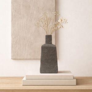 فازة سيراميك من مجموعة أورينا - حجم صغير - اسود