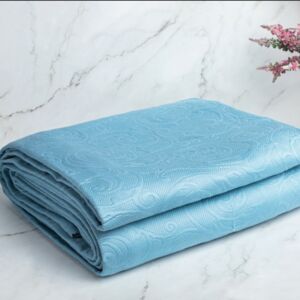 غطاء سرير صيفي مقاس كينج - ازرق