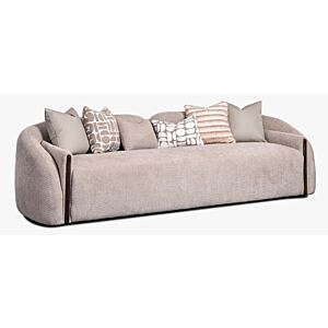 كنبة رباعية سلطان - رمادي غامق