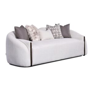 كنبة ثلاثية غسق - ابيض