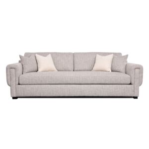 كنبة ثلاثية فلوكس - رمادي