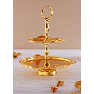 شيال تقديم طبقتين جوانا - ذهبي - كبير