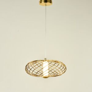 إنارة معلقة بييس - ذهبي