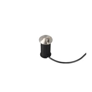 وحدة انارة ارضية 2 واط اتجاهين 24 فولت - اسود وفضي