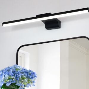 اضاءة جدارية مودرن للمغاسل 40 سم - اسود