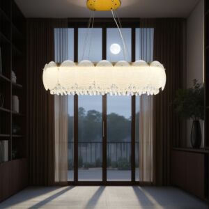 ثريا نيوكلاسيك بتصميم فريد - ذهبي