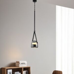 اضاءة معلقة مودرن رينو - اسود