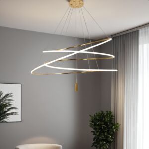 اضاءة معلقة مودرن 60 واط نيزو - ذهبي