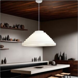 اضاءة معلقة باوني - ابيض