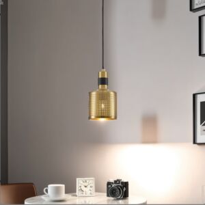 انارة معلقة بدون لمبة نحاسي تولاي