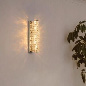 إبليك جداري كريستال 46 سم 10واط - فضي