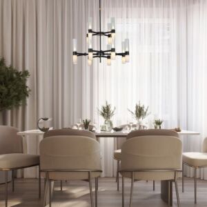 ثريا علاقي مودرن روشيه - اسود وذهبي