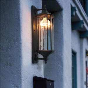 إضاءة جدارية خارجية E27 كاليمور - اسود