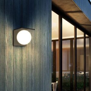 جداري طاقة شمسية 1000 لومين - اسود