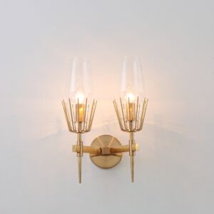 جداري 40 سم ذهبي E27