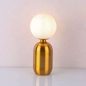 اباجورة ذهبي حجم 15 سم