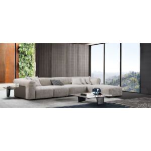 كنب زاوية بوكليه ميرامار 4 قطع - بيج