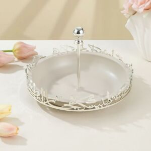 حامل كيك وحلويات ستاند حجم وسط من جوار - بيج وفضي