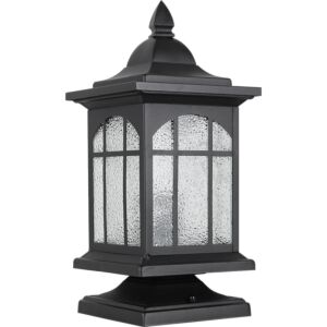 فانوس جلاسي غطاء لون اسود