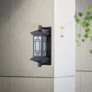 اضاءة جدارية خارجية فانوس ميرا - اسود