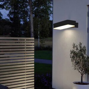 اضاءة جدارية خارجية انارة اصفر كينزا - اسود