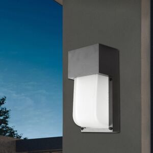 إضاءة جدارية خارجي اسود مفرد