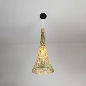 إنارة معلقة همر قمع قش مفرد قطر 25 سم - إي27