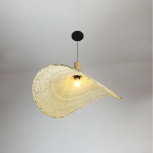 إنارة معلقة همر قش فاخرة قطر 60 سم - إي27