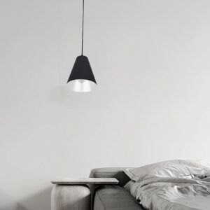 اضاءة معلقة مودرن مارسيل 14 سم - اسود وابيض