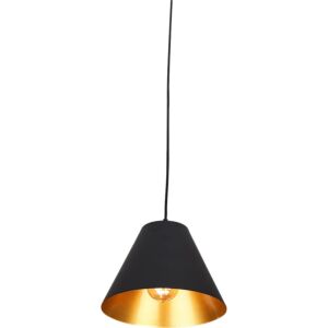 انارة معلقة - اسود وذهبي