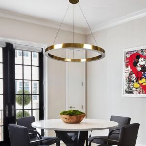 اضاءة معلقة مودرن مورينا 80 سم - زيتي