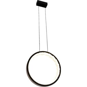 إنارة معلقة مودرن 3 اضاءات 55 واط - أسود