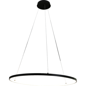 إنارة معلقة مودرن اسود لون الانارة اصفر 30 واط