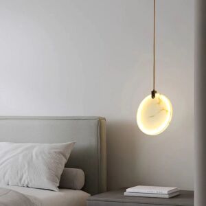 انارة معلقة مودرن زيتي لون الانارة اصفر 9 واط 15 سم