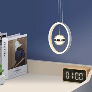 إنارة معلقة مودرن لون الانارة 3 اضاءات 48 واط البرت - أبيض