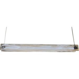 إنارة معلقة كلاسيك اسود لون الانارة اصفر 18 واط قطر 140 سم