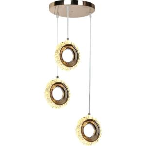 انارة معلقة مودرن 3اضاءات 12 واط ثلاثي