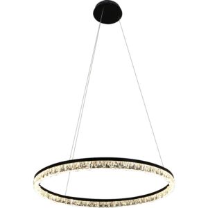 انارة معلقة اسود لون الانارة 3 اضاءات 55 واط مقاس 80 سم