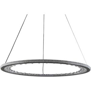 انارة معلقة اسود لون الانارة 3 اضاءات 105 واط مقاس 80 سم