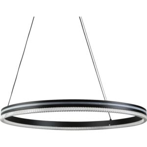 ثريا علاقي مودرن لون الانارة 3 اضاءات 105 واط - اسود