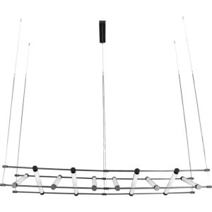 إنارة معلقة سيرال 48 واط - اسود