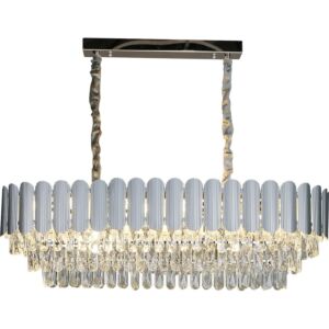 ثريا مودرن رونالا - 100x35 سم - فضي