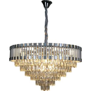 ثريا مودرن ليندا - 80 سم - فضي