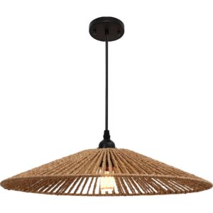 إنارة معلقة مودرن 2 متر بني E27x1 مقاس 60 سم