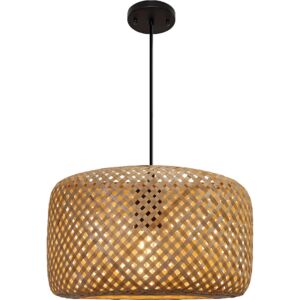 انارة معلقة 2 متر خيزران E27x1L قطر 40 سم