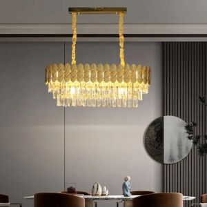 ثريا مودرن 80x30 سم لينكول - ذهبي