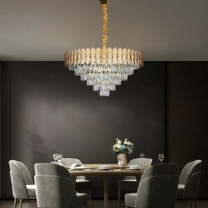 ثريا مودرن شيروتي - 80 سم - ذهبي